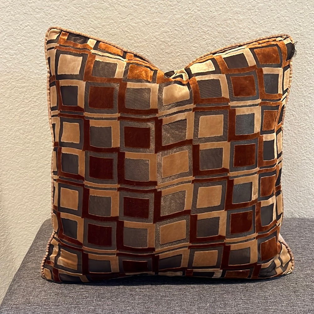 70’s inspired pillow - Z Gallerie